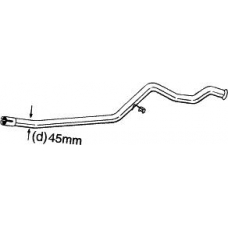 889-497 BOSAL Ремонтная трубка, катализатор
