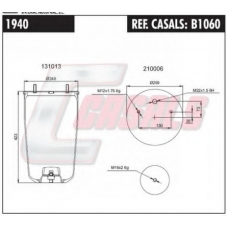 B1060 CASALS Кожух пневматической рессоры