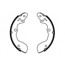 S965 SIMER Комплект тормозных колодок