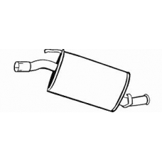 610234 FONOS Глушитель выхлопных газов конечный