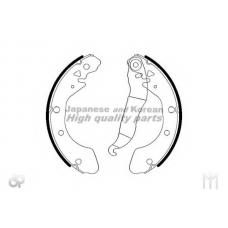 1050-8090 ASHUKI Комплект тормозных колодок