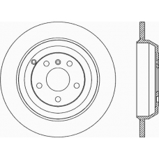 BDR2296.10 OPEN PARTS Тормозной диск