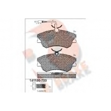 RB1180-700 R BRAKE Комплект тормозных колодок, дисковый тормоз