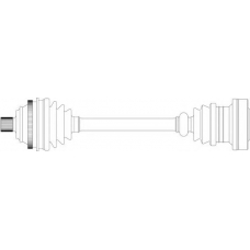 WW3174 General Ricambi Приводной вал