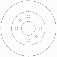 D2075 ROULUNDS Тормозной диск