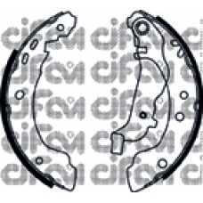 153-283Y CIFAM Комплект тормозных колодок