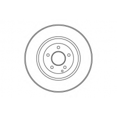 343390 NK Тормозной диск