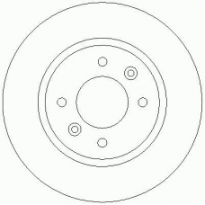 D2030 ROULUNDS Тормозной диск