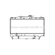 TOA2204 Prasco Радиатор, охлаждение двигателя