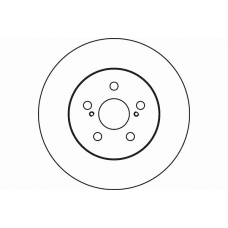 MDC1713 MINTEX Тормозной диск