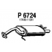 P6724 FENNO Глушитель выхлопных газов конечный