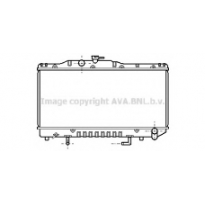 TO2100 Prasco Радиатор, охлаждение двигателя