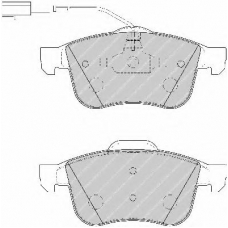 FDB1805 FERODO Комплект тормозных колодок, дисковый тормоз
