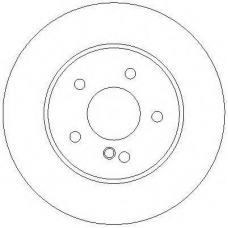 AC2557D AC Delco Тормозной диск