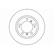 MDC1431 MINTEX Тормозной диск