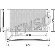 DCN01004 DENSO Конденсатор, кондиционер