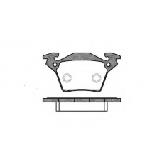 0717.00 QUINTON HAZELL Комплект тормозных колодок, дисковый тормоз