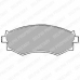 LP1228 DELPHI Комплект тормозных колодок, дисковый тормоз