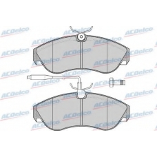 AC058494D AC Delco Комплект тормозных колодок, дисковый тормоз