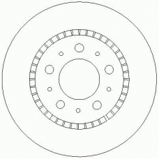 D2092 ROULUNDS Тормозной диск
