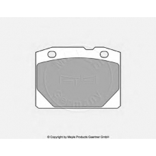 025 201 6616 MEYLE Колодки тормозные