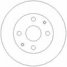 D2452 ROULUNDS Тормозной диск