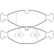 PN-0156 JNBK Колодки тормозные