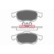 JQ1018360 KAMOKA Комплект тормозных колодок, дисковый тормоз