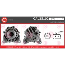 CAL35102OS CASCO Генератор