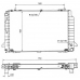 50529 NRF Радиатор, охлаждение двигателя