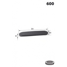 ELR7310 MECAFILTER Фильтр, воздух во внутренном пространстве