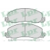 05P278 LPR Комплект тормозных колодок, дисковый тормоз