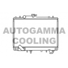 102210 AUTOGAMMA Радиатор, охлаждение двигателя