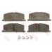 GDB323 TRW Комплект тормозных колодок, дисковый тормоз