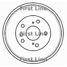 FBR978 FIRST LINE Тормозной барабан