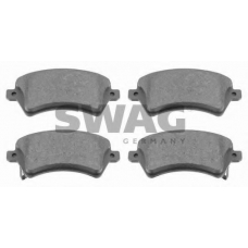 81 91 6539 SWAG Комплект тормозных колодок, дисковый тормоз