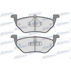 AC842683D AC Delco Комплект тормозных колодок, дисковый тормоз