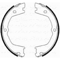153-086 CIFAM Комплект тормозных колодок, стояночная тормозная с