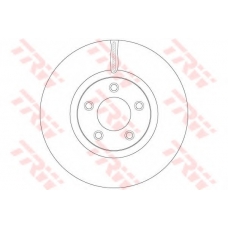 DF6490S TRW Тормозной диск
