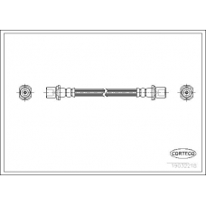 19032218 CORTECO Тормозной шланг