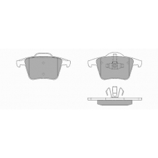 1003 SIMER Комплект тормозных колодок, дисковый тормоз