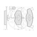 12172 OPTIMAL Комплект тормозных колодок, дисковый тормоз