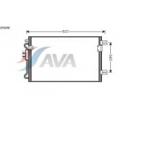 CR5098 AVA Конденсатор, кондиционер