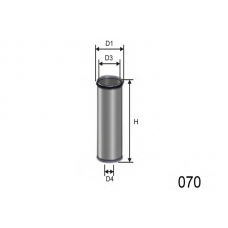 R054 MISFAT Воздушный фильтр