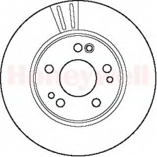 561484B BENDIX Тормозной диск