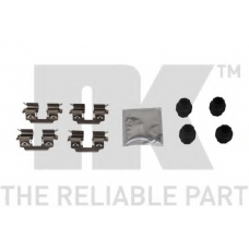 79331881 NK Комплектующие, колодки дискового тормоза