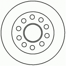 D2590 ROULUNDS Тормозной диск