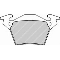 T0610108 RAMEDER Комплект тормозных колодок, дисковый тормоз