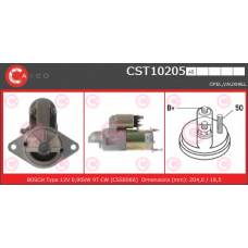 CST10205AS CASCO Стартер