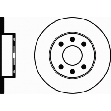 MDC757 MINTEX Тормозной диск